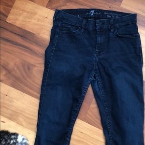 7 for all mankind size 28 dark denim